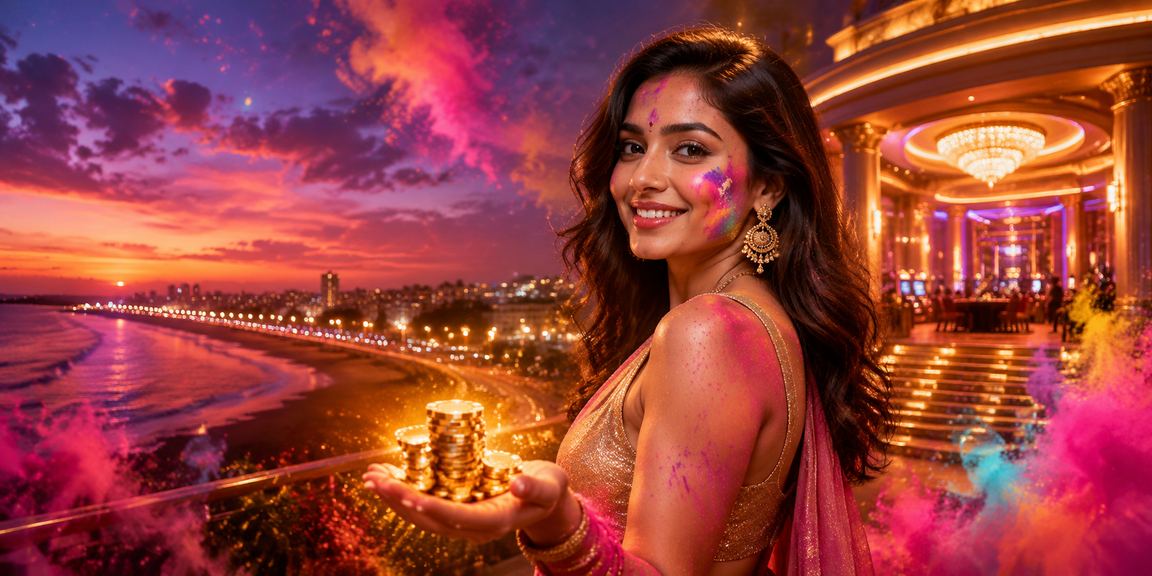 Lottery payment options shown on mobile in Chennai during Holi festival