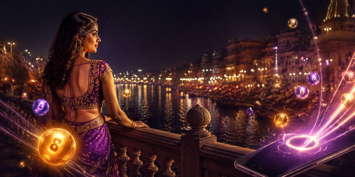 Serene scene by Varanasi ghat promoting responsible leisure